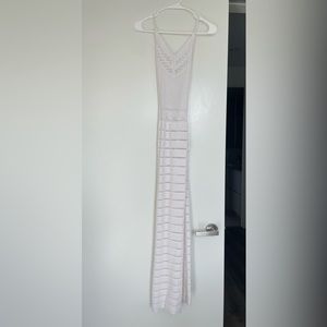 Zara White Crochet Dress